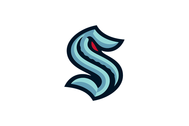 NHL: 西雅图海怪队徽logo矢量素材