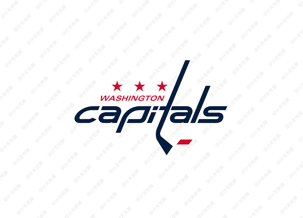 NHL: 华盛顿首都人队徽logo矢量素材