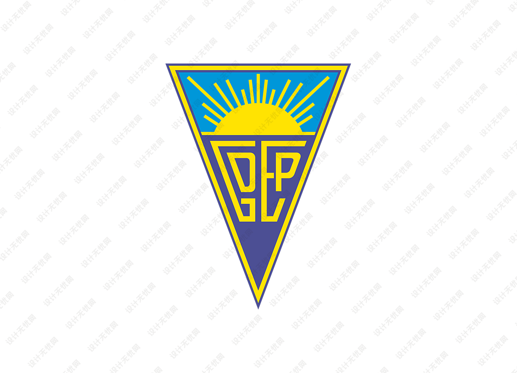 葡超：埃什托里尔队徽logo矢量素材