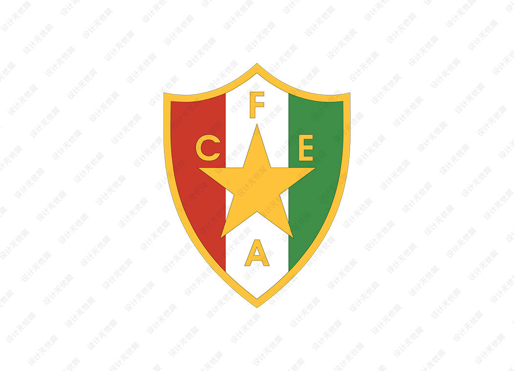 葡超：阿马多拉之星队徽logo矢量素材