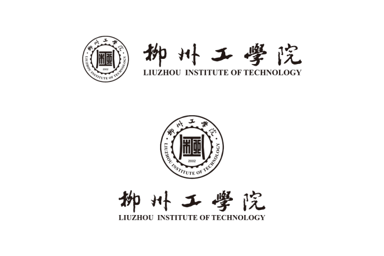 柳州工学院校徽logo矢量标志素材