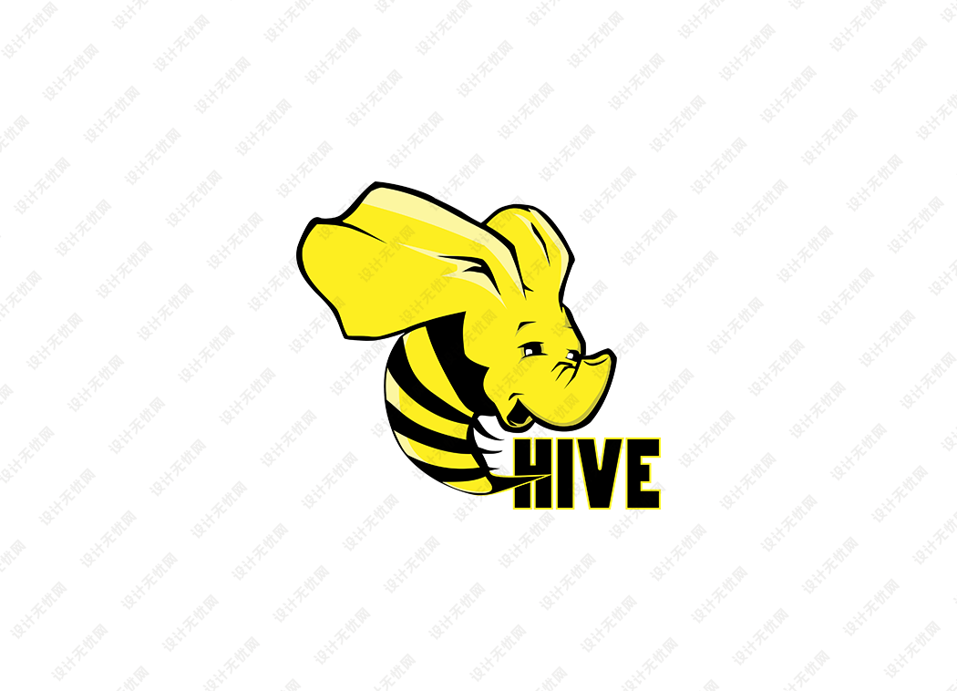 Apache Hive logo矢量标志素材