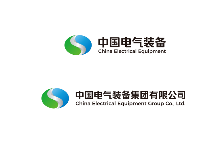 中国电气装备集团logo矢量标志素材