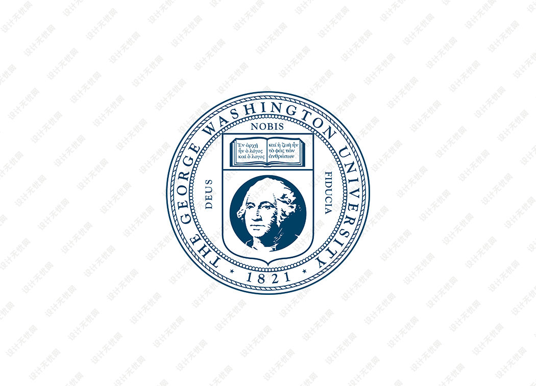 乔治·华盛顿大学校徽logo矢量标志素材