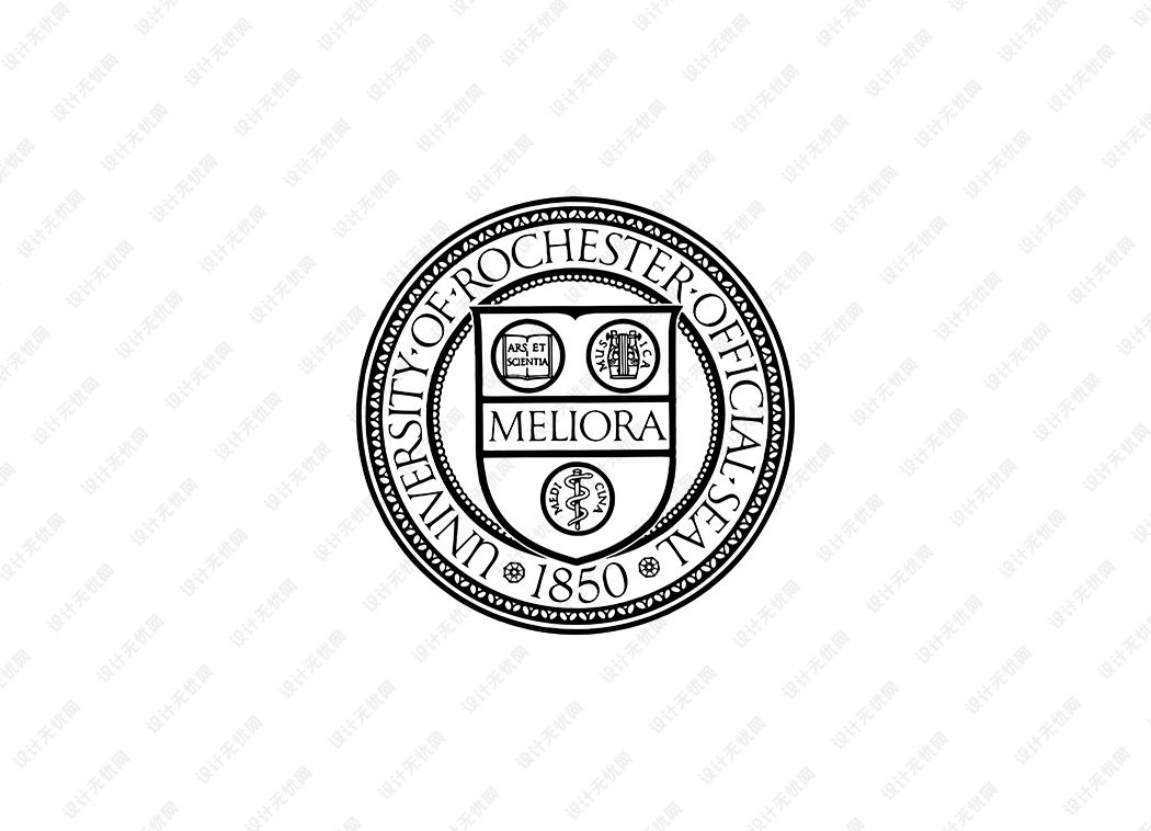 罗切斯特大学校徽logo矢量标志素材
