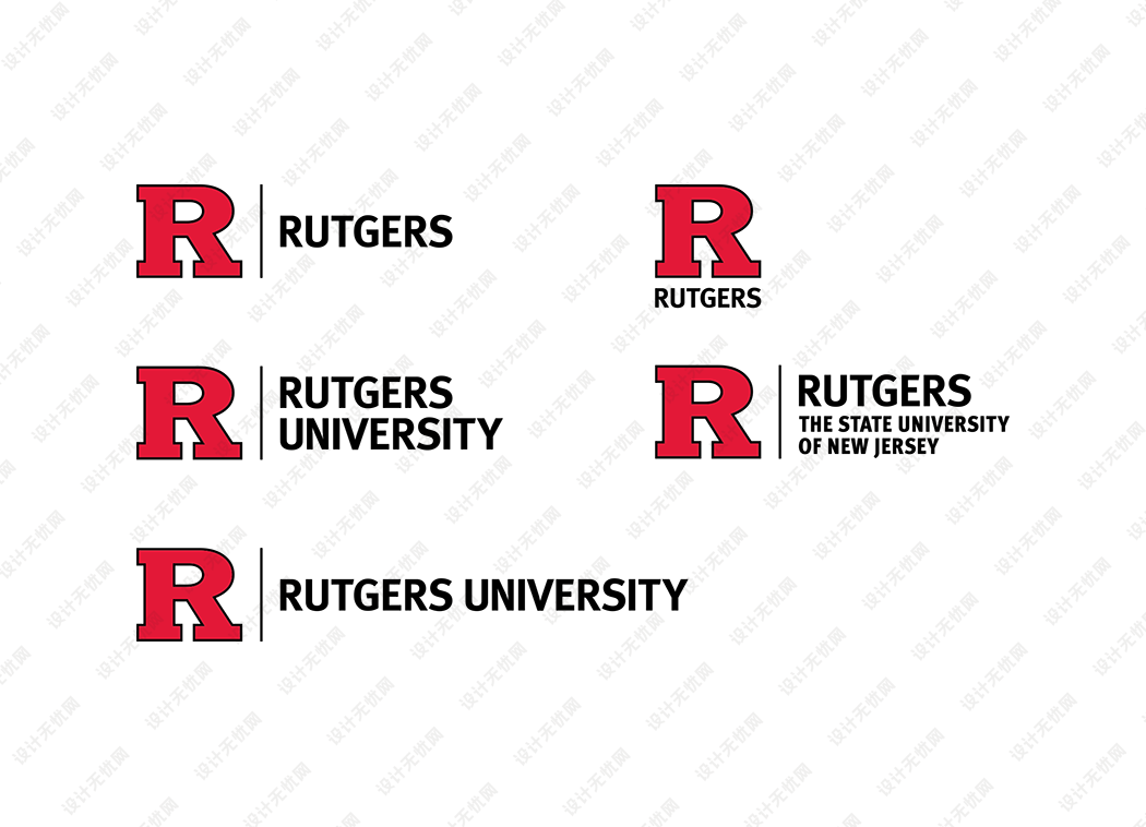 罗格斯大学校徽logo矢量标志素材