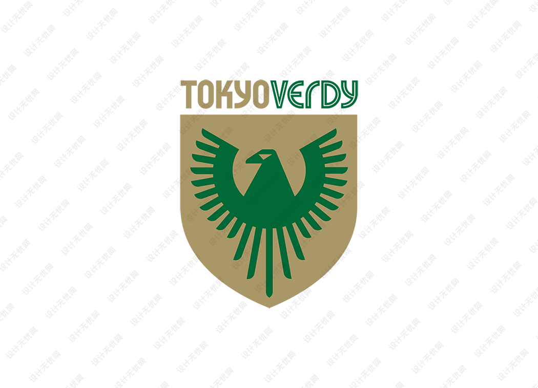 东京绿茵队徽logo矢量素材
