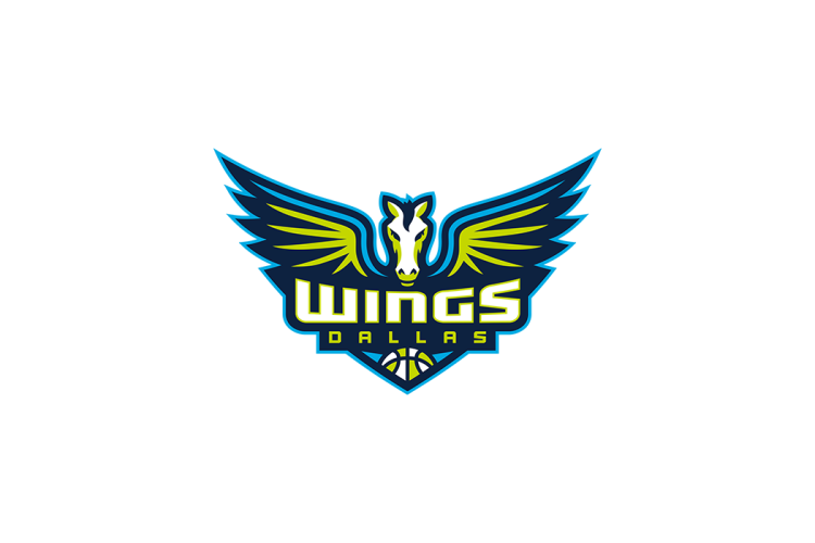 WNBA达拉斯飞马队徽logo矢量素材
