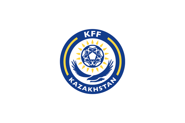 哈萨克斯坦国家足球队队徽logo矢量素材