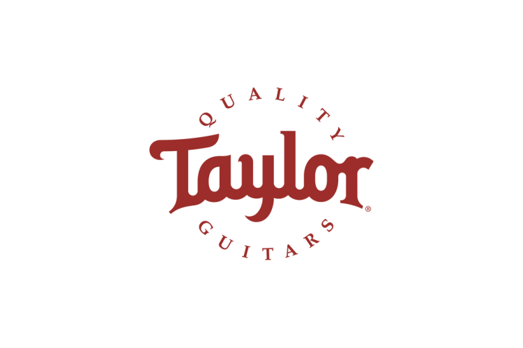 Taylor泰勒吉他logo矢量标志素材