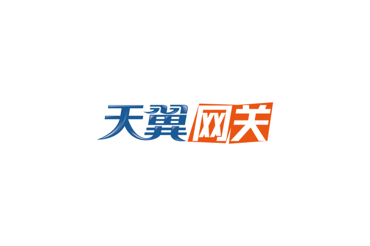 天翼网关logo矢量标志素材