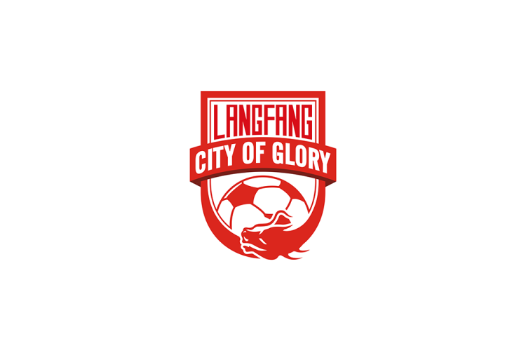 中乙：廊坊荣耀之城足球俱乐部队徽logo矢量素材
