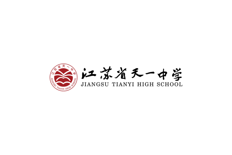 江苏省天一中学logo矢量标志素材