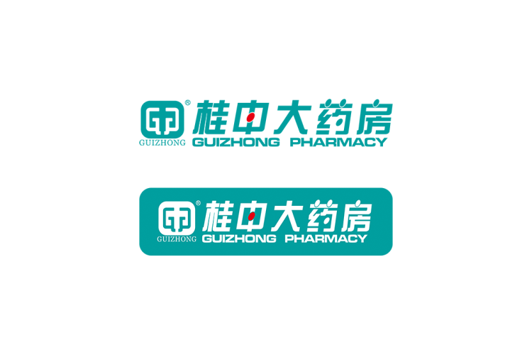 桂中大药房logo矢量标志素材