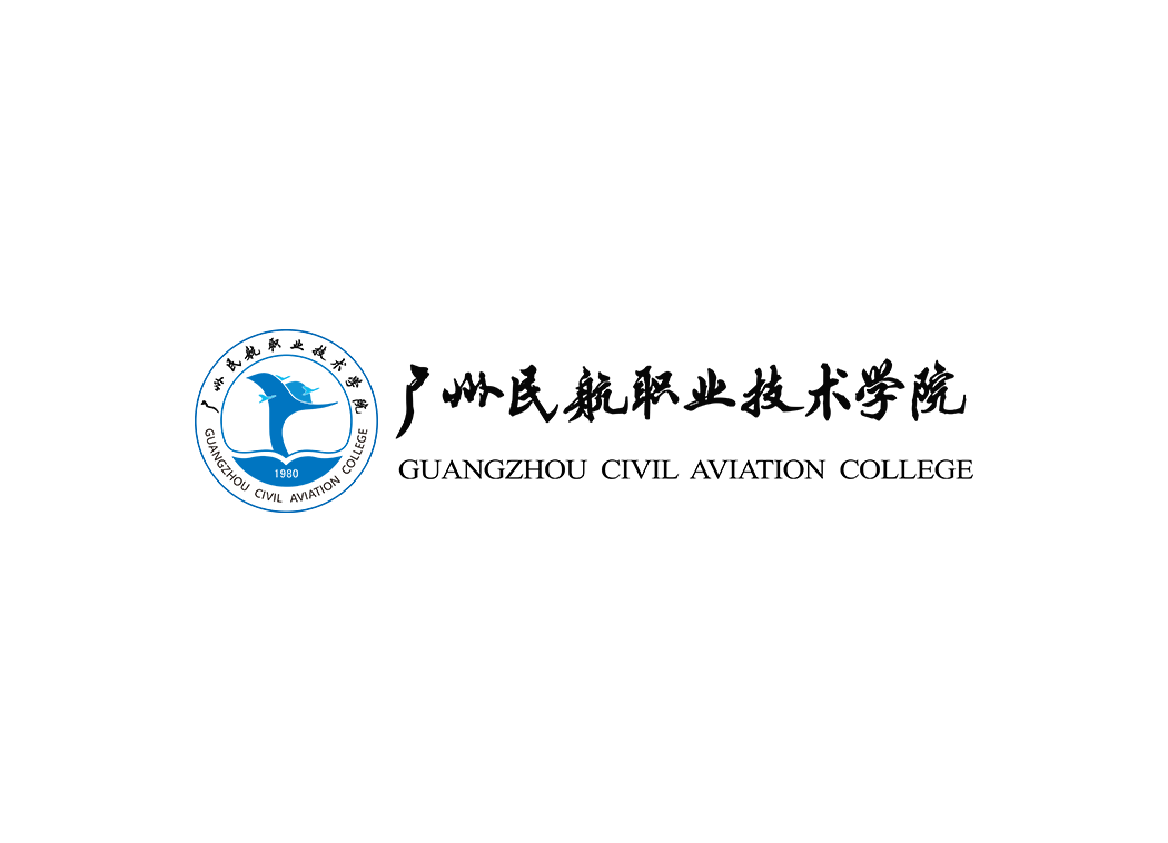 广州民航职业技术学院校徽logo矢量标志素材