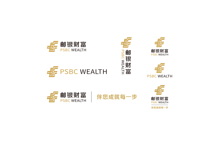 邮银财富logo矢量标志素材