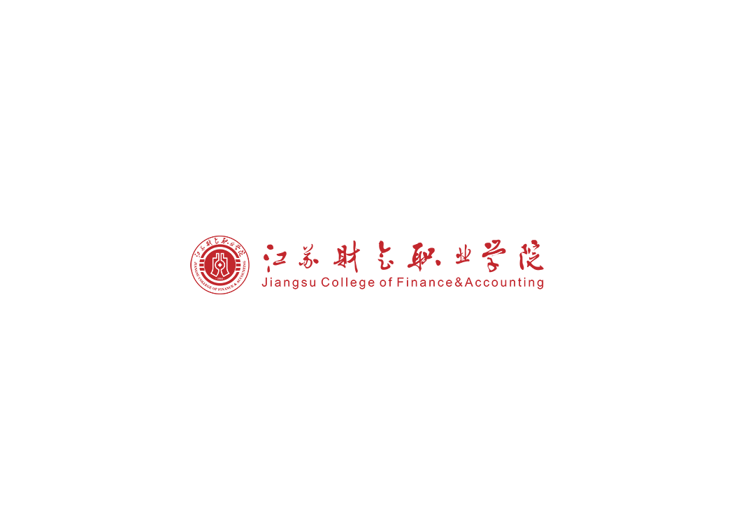 江苏财会职业学院校徽logo矢量标志素材