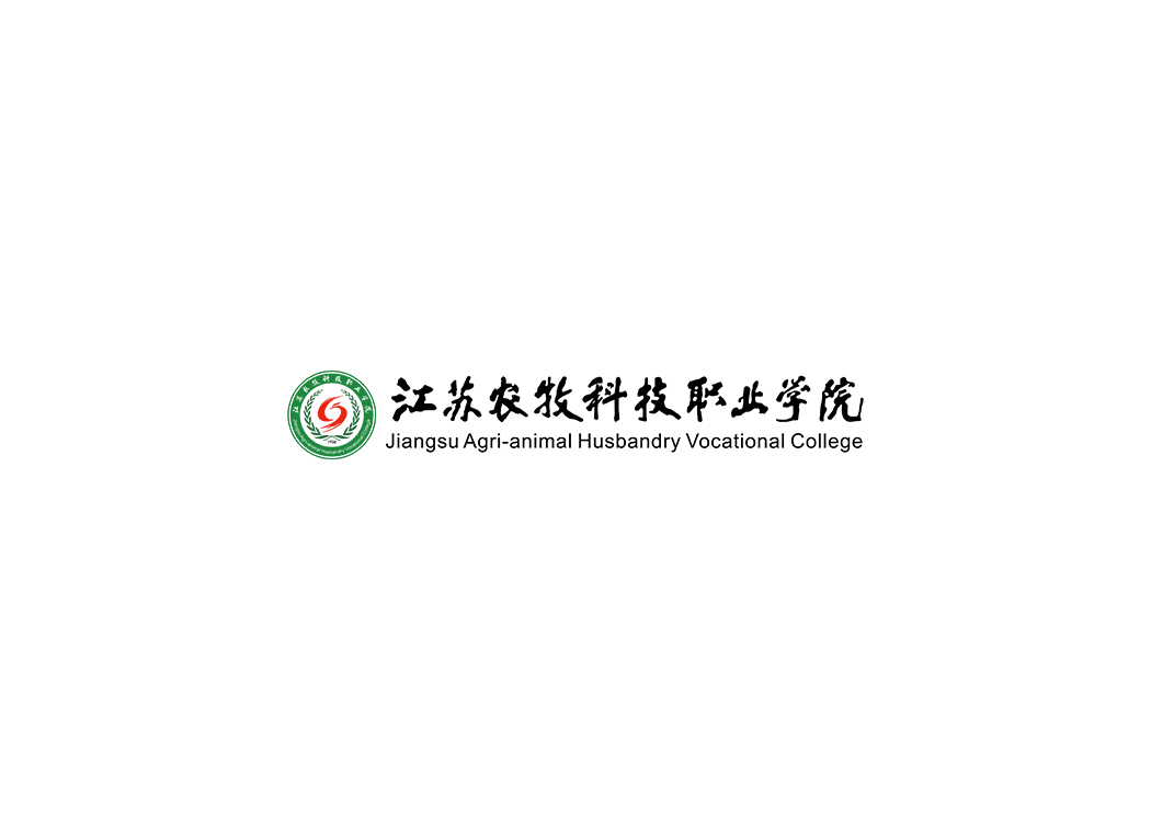 江苏农牧科技职业学院校徽logo矢量标志素材