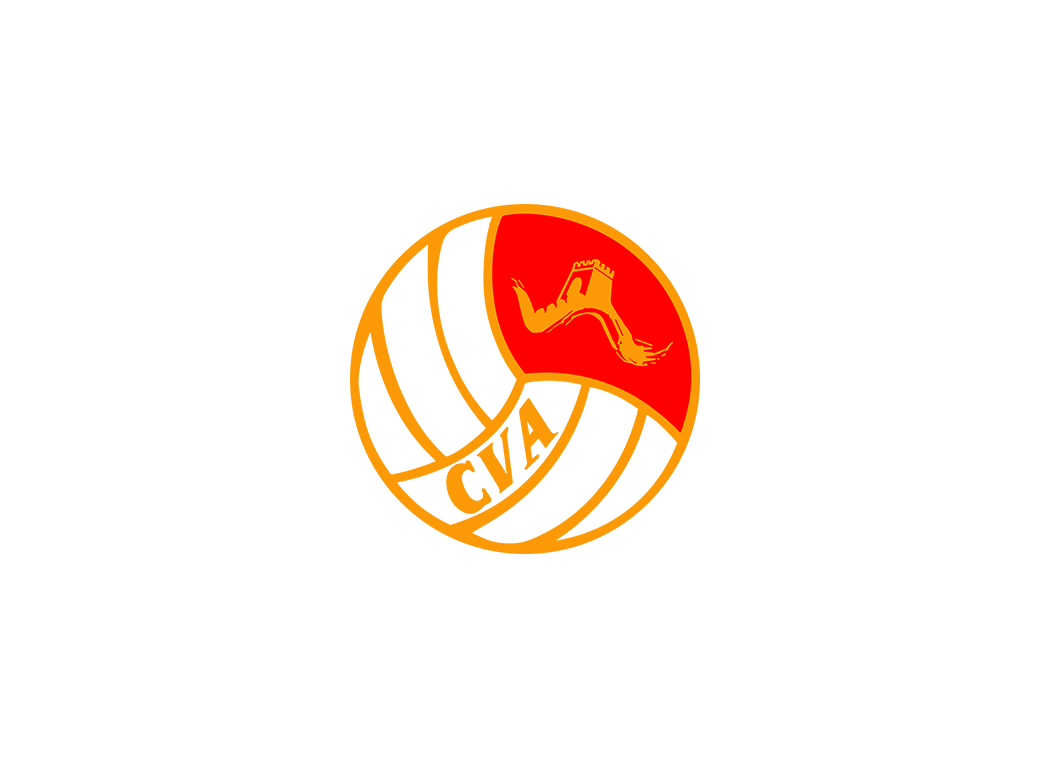 中国排球协会logo矢量标志素材