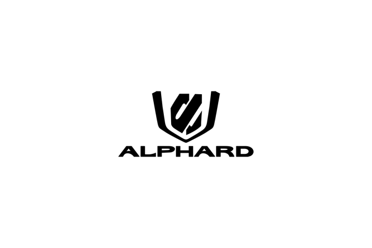 丰田埃尔法(ALPHARD)logo矢量标志素材
