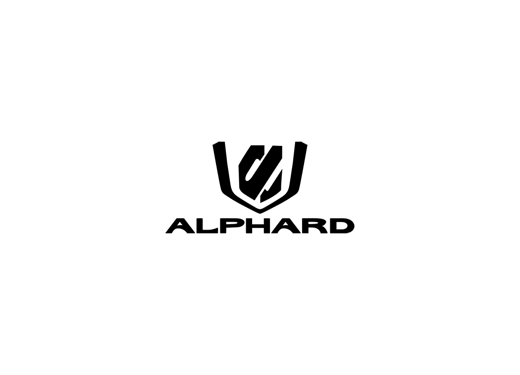 丰田埃尔法(ALPHARD)logo矢量标志素材