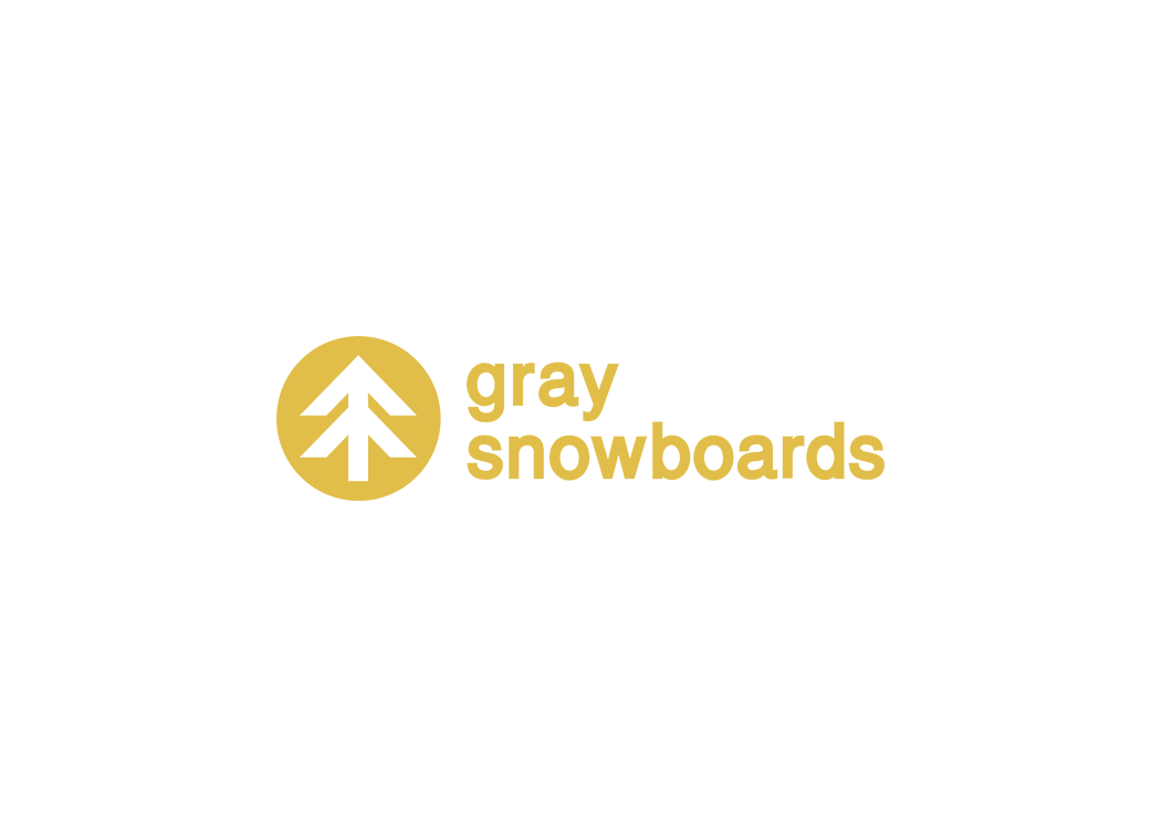 gray snowboards滑雪板品牌logo矢量标志素材
