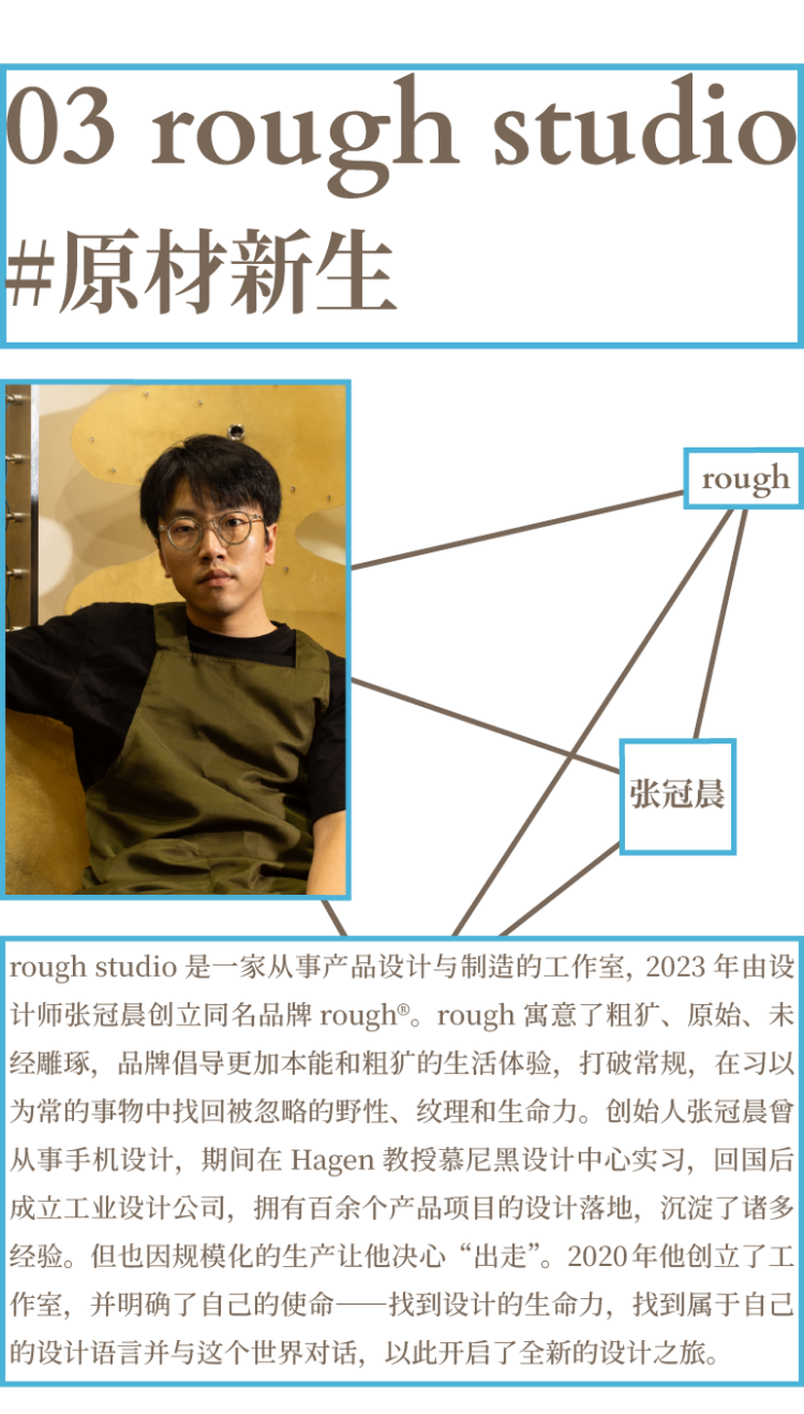 HOTLINE联展 | 材料之外，别有洞天：专访TONY1CHEN 、RESTUDIO、rough studio
