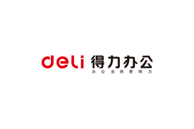 得力办公logo