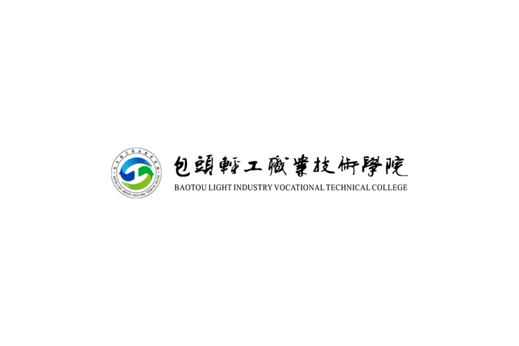包头轻工职业技术学院校徽logo矢量标志素材