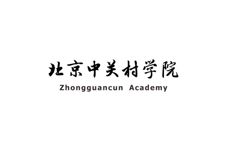 北京中关村学院校徽logo矢量标志素材