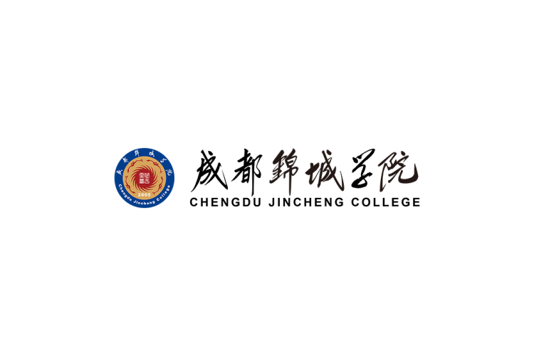 成都锦城学院校徽logo矢量标志素材