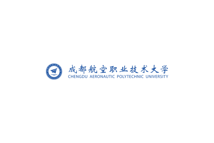 成都航空职业技术大学校徽logo矢量标志素材