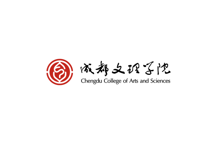 成都文理学院校徽logo矢量标志素材