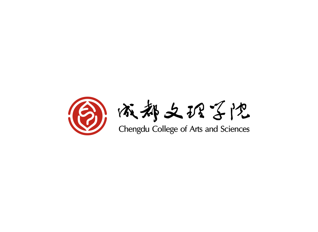 成都文理学院校徽logo矢量标志素材
