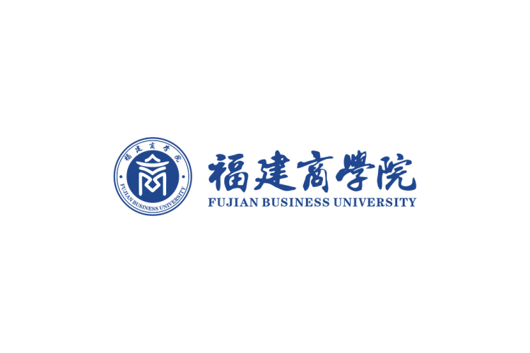 福建商学院校徽logo矢量标志素材