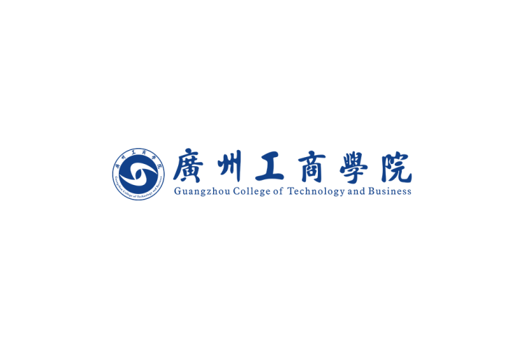 广州工商学院校徽logo矢量标志素材