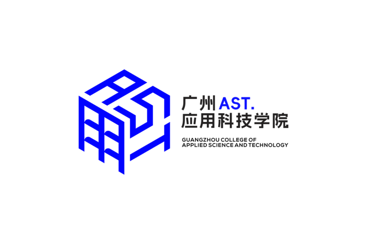 广州应用科技学院校徽logo矢量标志素材