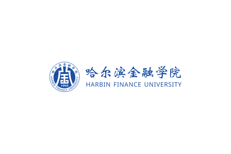 哈尔滨金融学院校徽logo矢量标志素材