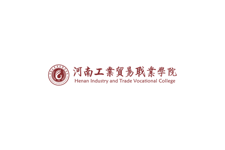 河南工业贸易职业学院校徽logo矢量标志素材