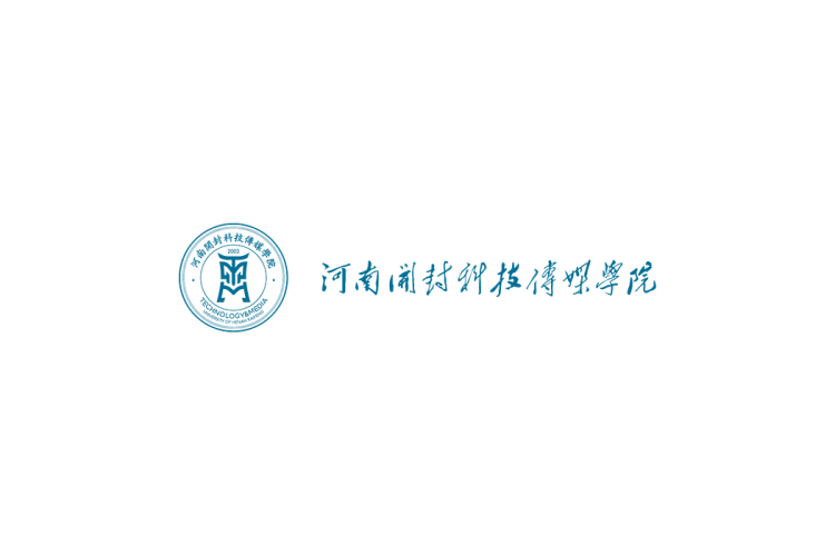 河南开封科技传媒学院校徽logo矢量标志素材