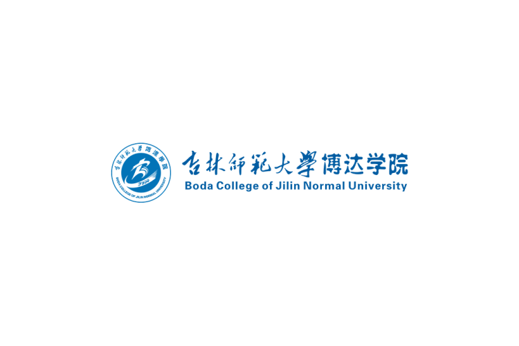 吉林师范大学博达学院校徽logo矢量标志素材