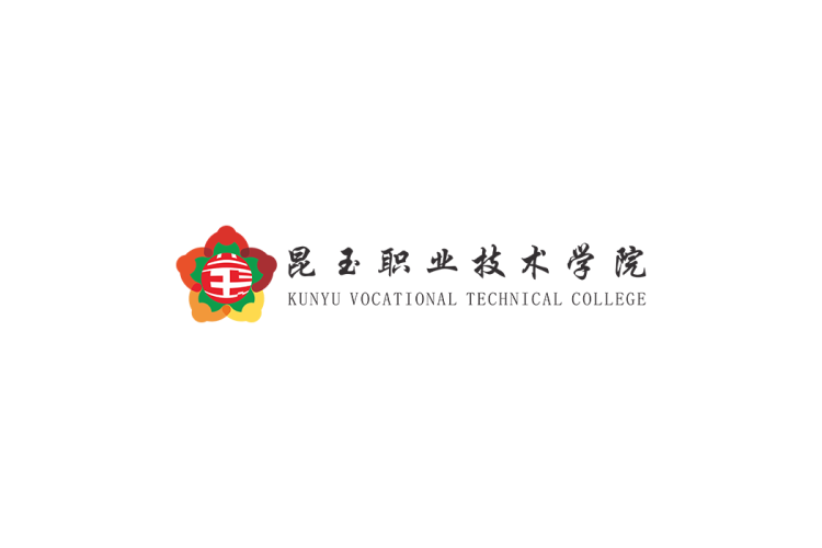 昆玉职业技术学院校徽logo矢量标志素材