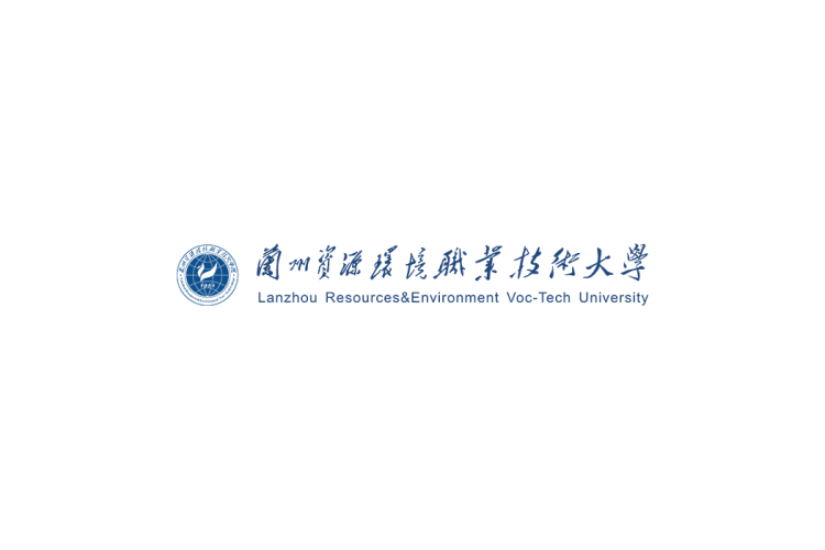 兰州资源环境职业技术大学校徽logo矢量标志素材