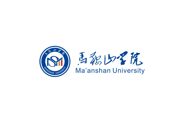 马鞍山学院校徽logo矢量标志素材