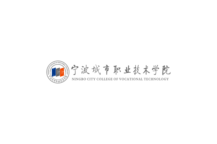宁波城市职业技术学院校徽logo矢量标志素材