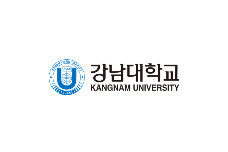 韩国江南大学（Kangnam University）校徽logo矢量标志素材