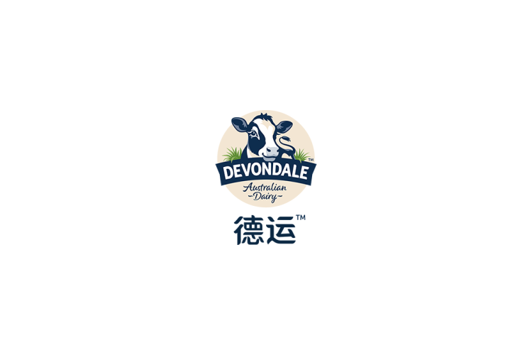 德运牛奶（DEVONDALE）logo矢量标志素材