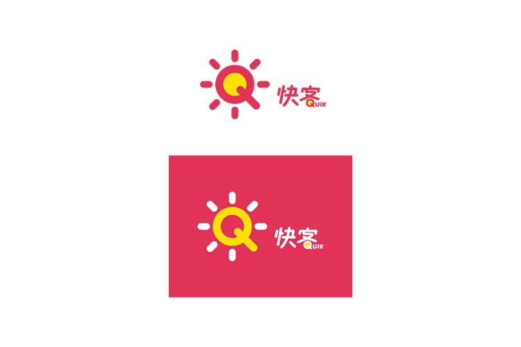 快客便利店ogo矢量标志素材