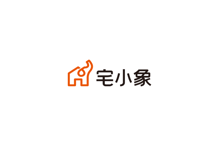 宅小象logo矢量标志素材