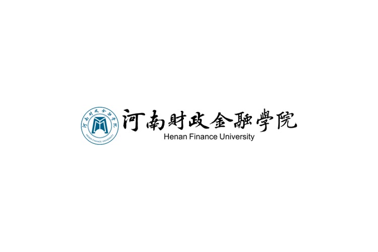 河南财政金融学院校徽logo矢量标志素材